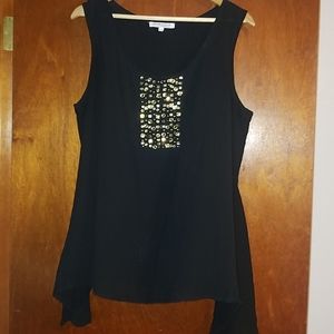 Modamix by Brandon Thomas Bling tank top